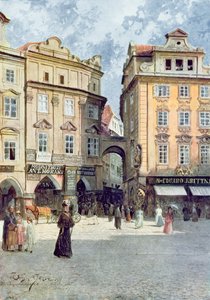 Veduta di Staromestsky Rynk, da 